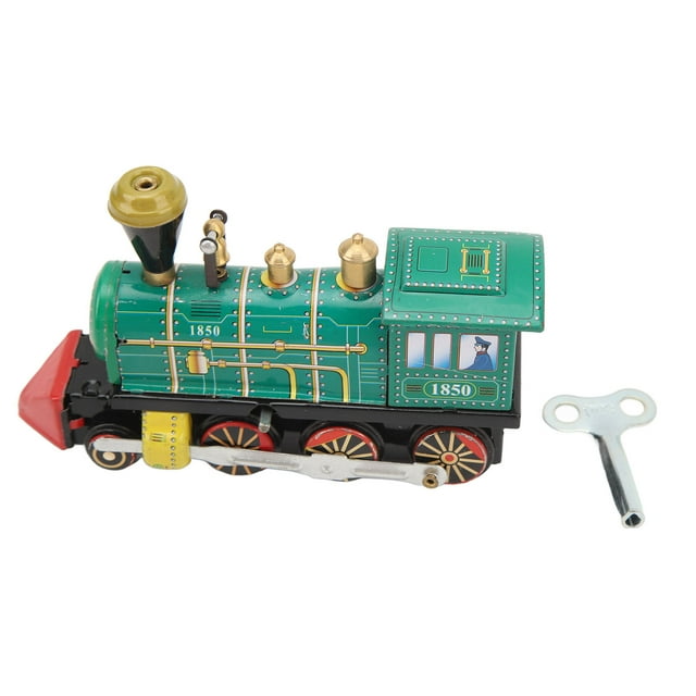 Locomotora De Cuerda, Elegante Tren De Cuerda Portátil, Juguete De Hojalata Retro Hecho A Mano Para Entusiastas De La Colección