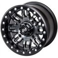 thumbnail image 4 of 4/156 Tusk Teton Beadlock Wheel 14x7 4.0 + 3.0 Gun Metal/Black for Polaris RANGER 800 XP LE 2012, 4 of 7