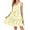 Apricot White, variant on Womens Summer Casual Tank Dress Sleeveless T Shirt Sundress Flowy Tiered Swing Mini Beach Vacation Dresses