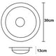 thumbnail image 5 of Lámpara De Techo Luz Ideal, Plafón P-21 Madera., 5 of 5