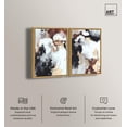 thumbnail image 2 of Moments of Serenity Canvas Print Abstract Wall Decor Set by Art Remedy, Gold Frame, 10 x 15, 2 of 6