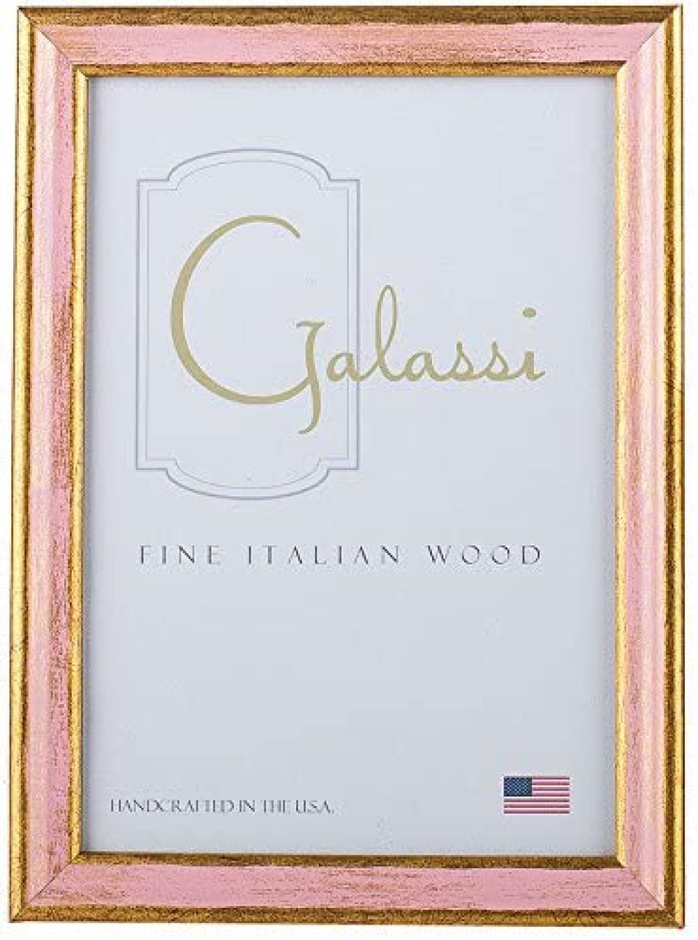 Galassi Handcrafted Fine italian Wood 5x7  Frame  Gold Made USA F.G 
