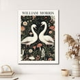 thumbnail image 2 of Canvas Wall Paintings William Morris Style Animal Plant Prints Deer Bird Kangaroo Poster ArtworkVintageNatureGallery Canvas Paintings for Living Room BedroomOffice Bathroom Dorm Unframed, 2 of 6