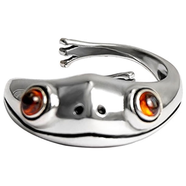 Apertura Pequeño lindo Personalidad Moda Anillo Ajustable Anillo Animal Mujer Tamaño Anillos
