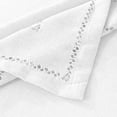 thumbnail image 2 of Hem Stitch Border Vintage Design Tablecloth White 68" by 108" Oblong / Rectangle, 2 of 5