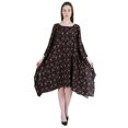 thumbnail image 4 of Moomaya Caftan à Épaules Dénudées Imprimé, Paréo pour Femmes, Robe d'Été, Robe Caftan, 4 of 6
