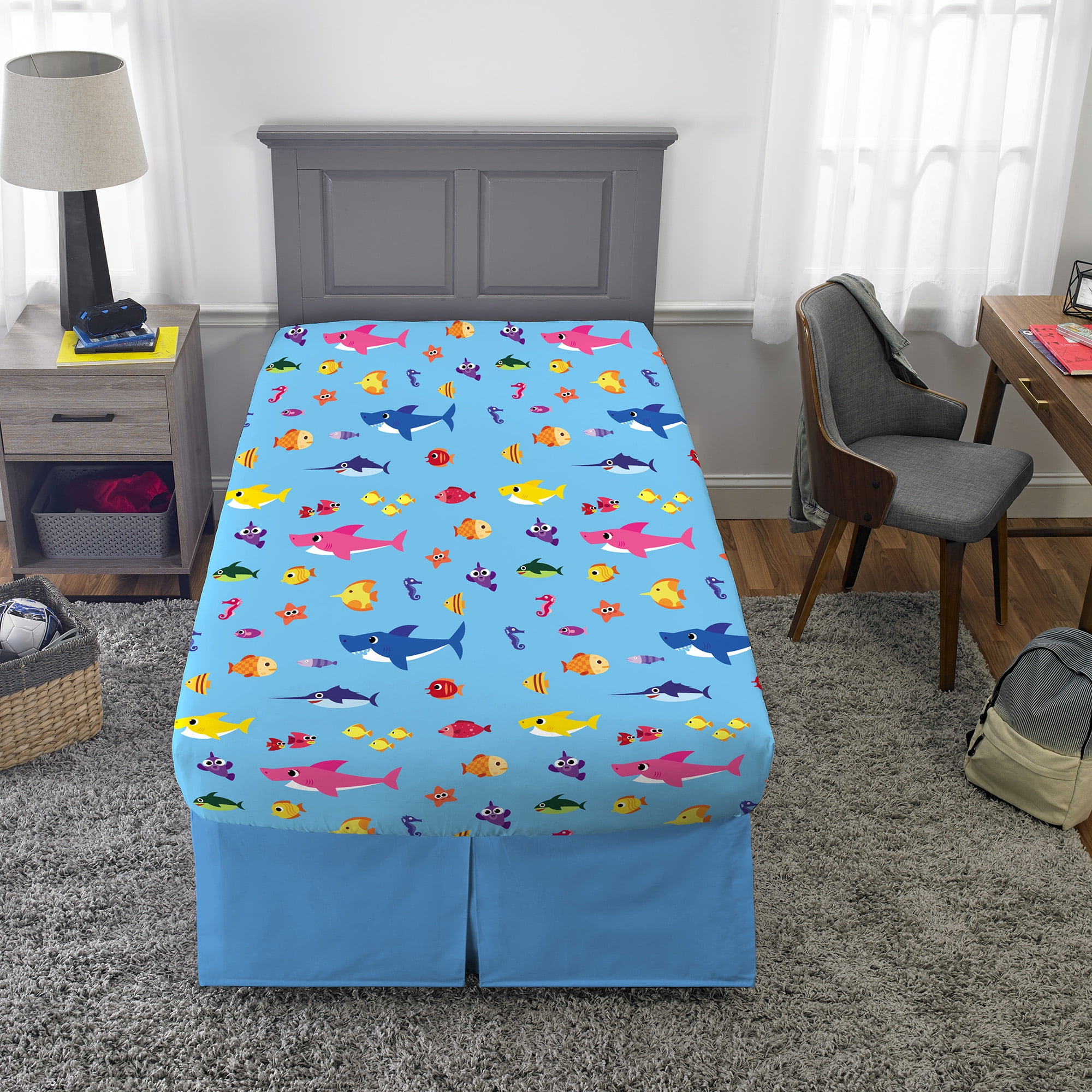 Baby shark bed cheap in a bag