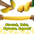 thumbnail image 4 of Juguete de Apretar JA-RU Banana Elástica Pack de 2 (3364-2), 4 of 8