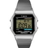 Timex Men's Classic Digital Watch, Silver-Tone Stainless Steel Expansion Band