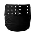thumbnail image 2 of MERIGLARE Reusable Adult Cloth Diaper Incontinence Pants for Disability Men Women Black, 2 of 9