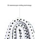 thumbnail image 2 of Calcetines de compresión para el pie con manga deportiva para el tobillo para mujeres y hombres (blanco S/M), 2 of 6