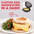 thumbnail image 4 of Máquina De Huevos Dash Deluxe Sous Vide 420w 5 Moldes, 4 of 5