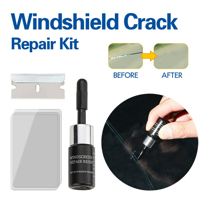 DIY Cracked Glass Repair Kit Windshield Nano Repair Liquid DIY