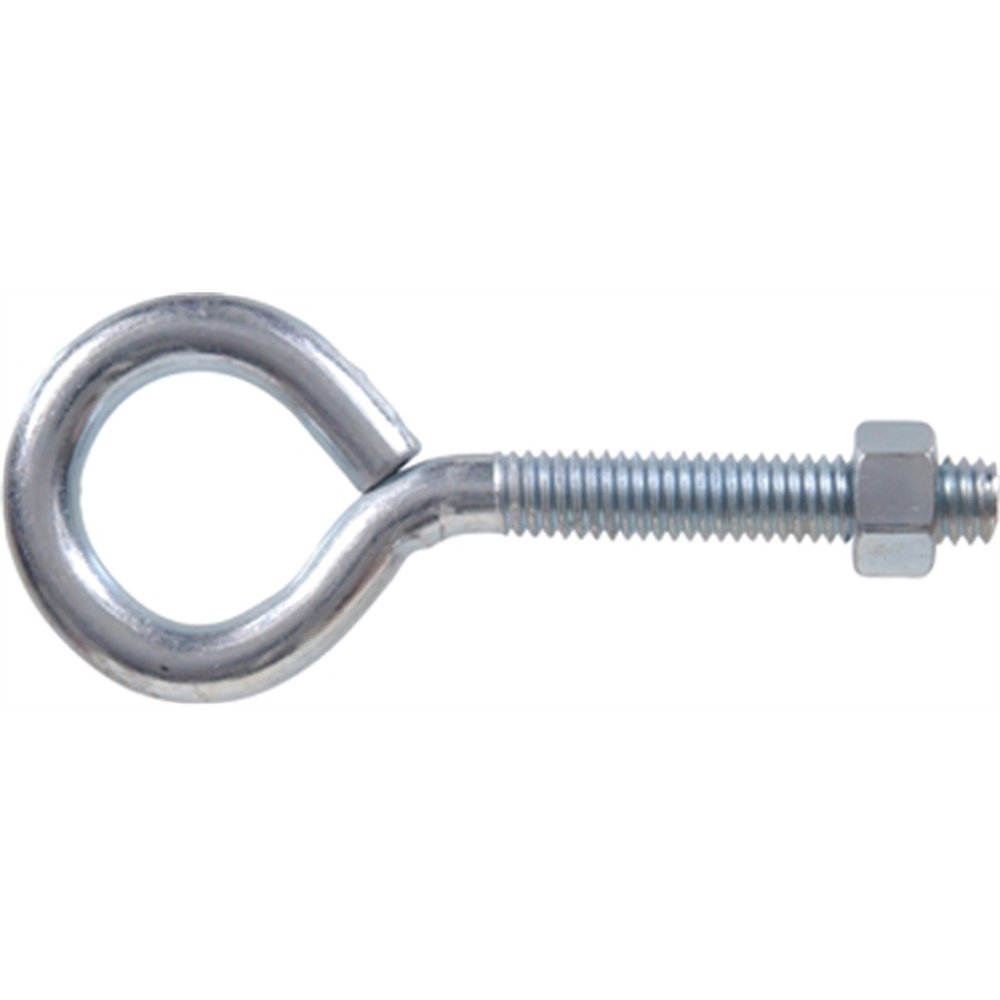 Part 320708 1/4 20 X 2 1/2 Zinc Eye Bolt With Nut, by Hillman, Single