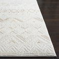 thumbnail image 3 of SAFAVIEH Hanna Jarred Striped Area Rug, Ivory/Beige, 5'3" x 7'6", 3 of 7