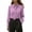 #07 Purple 【Mix, Match & Stock Up on Your Favorite Palette.】, variant on Women's Casual Long Sleeve Lapel Shirt Blouse Tops Crewneck Button Down Loose Fit Solid Color Soft Business Office Work Travel Outfit Fashion Essential Gift | Sopatenor,Army Green XL