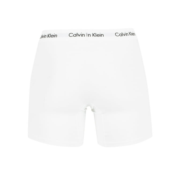 Calvin Klein 3 Pack Cotton Stretch Boxer Briefs, White