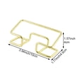 thumbnail image 6 of Business Card Holder for Desk Metal Business Card Holder Organizer Name Card Tag Organizer Storage Rack for Office Desk, 6 of 7