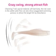 thumbnail image 2 of 6cm/8cm/10cm Lure Soft Bait With Paddle Tail Multi-purpose Stretchable High-elasticity Soft Worm Swimbait, 2 of 9