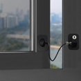 thumbnail image 2 of Limitadores de ventana con cable de bloqueo de seguridad, no se requieren tornillos para evitar daños y proteger la caja fuerte., 2 of 5
