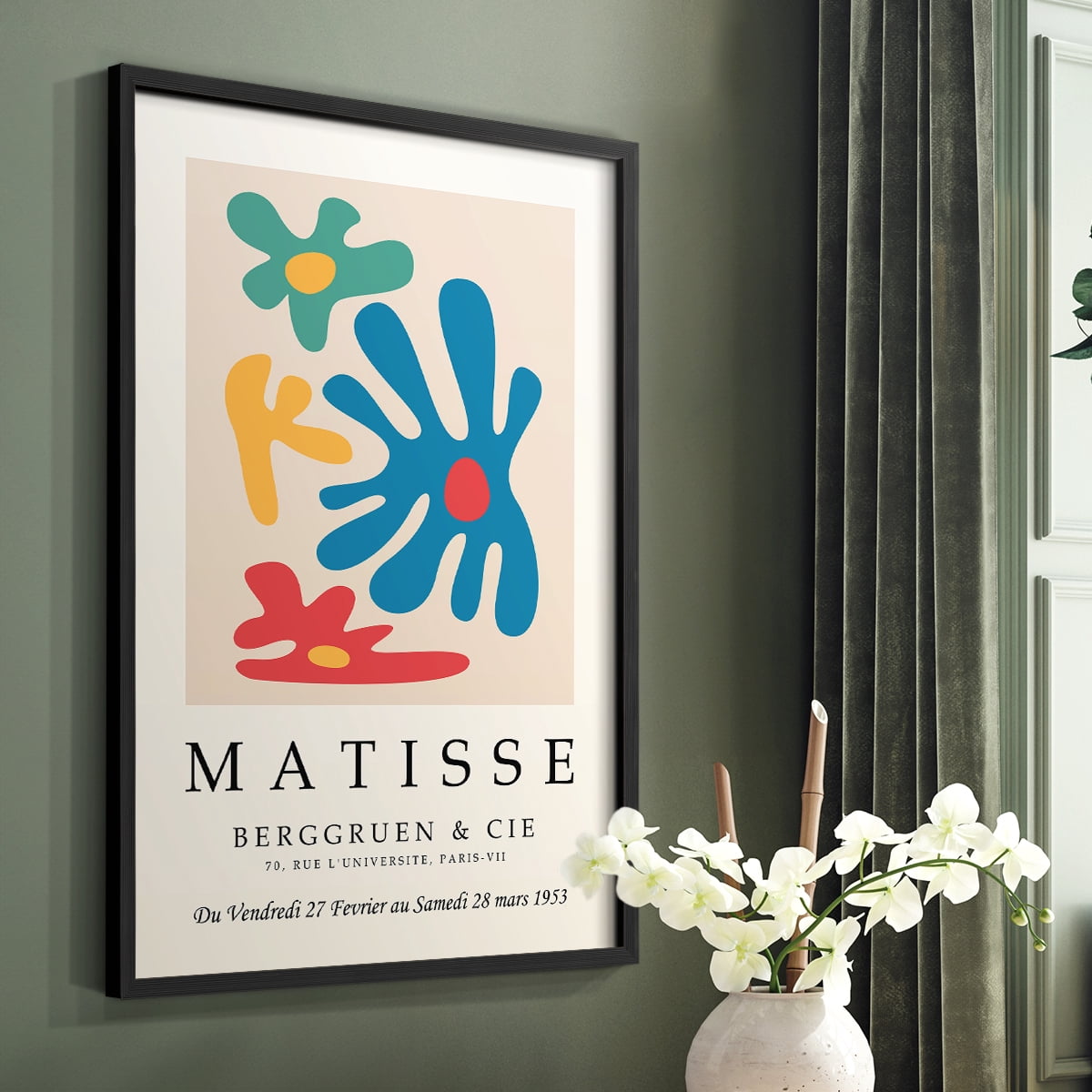 Matisse LXXIX Framed Print - Solid Wood
