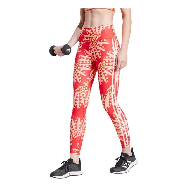 Leggins adidas Mujer Dama Farm Rio 7/8 Rojo Entrenamiento rojo XS