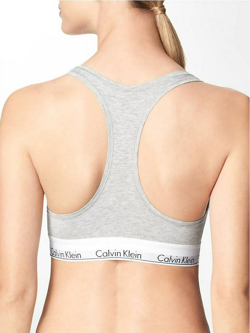 Calvin Klein Women's Modern Cotton Wire-free Grey Heather