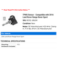 thumbnail image 2 of TPMS Sensor - Compatible with 2016 Land Rover Range Rover Sport, 2 of 2
