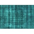 thumbnail image 1 of Ahgly Company Indoor Rectangle Oriental Turquoise Blue Industrial Area Rugs, 7' x 9', 1 of 4