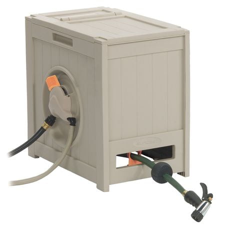 UPC 044365016863 product image for Suncast AquaWinder® Auto Rewind Garden Hose Reel and Hideaway, 125 ft. | upcitemdb.com