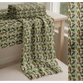 thumbnail image 6 of Soimoi Cotton Voile Fabric Macaw Parrot,Leaves & Waterlily Floral Printed Fabric 1 Yard 56 Inch Wide, 6 of 7