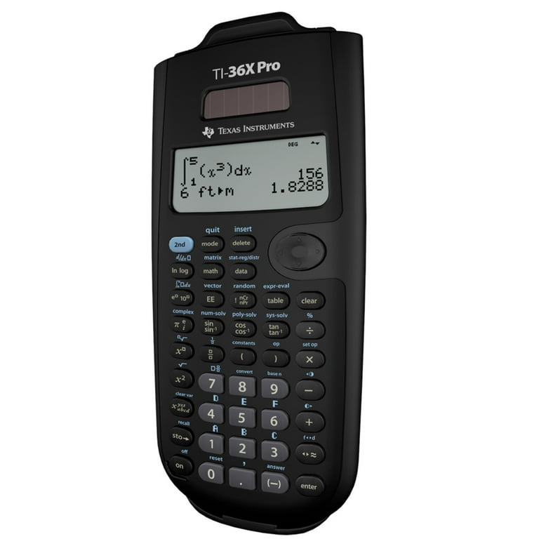 Texas Instruments TI-36X Pro Four-line Scientific Calculator High School Math and Science.