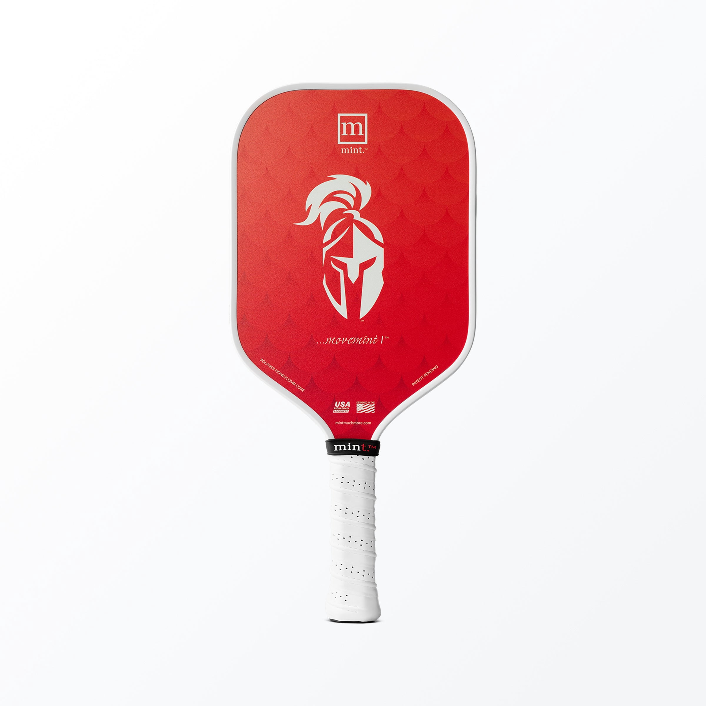 Mint Sport Carbon Fiber Pickleball Paddle Mint Movemint I – 16mm Polypropylene Core, Midweight Cold Pressed with Smooth Surface, TPE Edge Guard, USAPA Approved – Power & Control for All Skill Levels