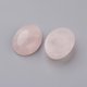 thumbnail image 2 of Natural Rose Quartz Flat Back Cabochons Oval 40x30x8.5mm, 2 of 2