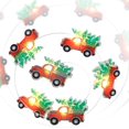 thumbnail image 1 of Christmas Led String Lights 6.5 Ft 20 Leds Christmas Fairy Lights Red Truck Light Battery Powered 8 Flicker Modes Garland Lights Decor With Remote For, 1 of 1