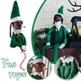 thumbnail image 4 of Snoop on A Stoop muñeco elfo de Navidad, muñeco de ambiente festivo, juguetes de adorno, porche, regalo decorativo de Año Nuevo, juguetes para niños, 4 of 4