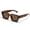 Hawksbill Dried, variant on Men's Narrow Rectangular Sunglasses with UV400 Protection Metal Frame AC Lens for Sun Protection Outings Stage