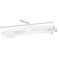 thumbnail image 2 of EXHUMKY 10 Pcs Réflecteurs de Rayons Ronds en Plastique Blanc pour Sécurité Nocturne et Visibilité, 2 of 8