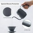 thumbnail image 4 of BUYDEEM Portable Pour Over Gooseneck Coffee Kettle, 330ml, Ink Gray, 4 of 8