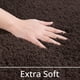 thumbnail image 4 of Alfombra de baño LOCHAS de microfibra marrón, 60 x 180 cm, absorbente, 4 of 6