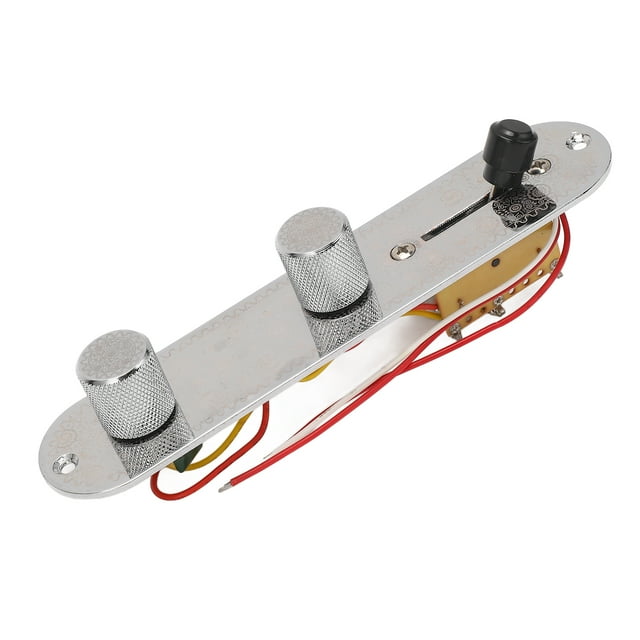 Electric Guitar Control Plate, Control Plate 3 Way Control Plate With Wiring Harness For Telecaster Parts