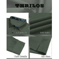 thumbnail image 4 of Thrilos Polo Shirts for Men Long Sleeve Dry Fit Shirts Printed Collar Casual Golf Polo Shirts, 4 of 6