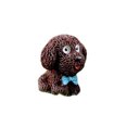 thumbnail image 1 of Yuarrent Decoraciones Perro Teddy Cutely Miniaturas Adornos Cachorro Simulación Micro Dormitorio Colgantes de animales Accesorios creativos Artesanía Café, 1 of 6