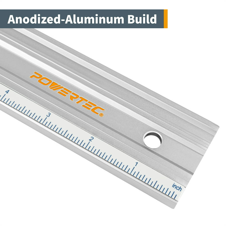 Fairgate Aluminum Straight Edge Ruler - 48