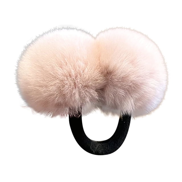 Set de gomas para el pelo sintéticas. Bonitas gomas elásticas para el pelo para mujeres y niñas. Gomas elásticas suaves para coleta y moño.