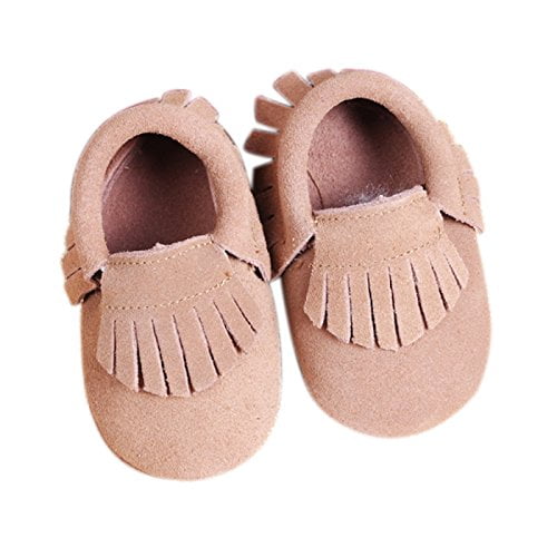 Suede Baby Moccasins (0-6 Month (4.5 