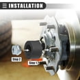 thumbnail image 4 of Unique Bargains Universal Wheel Stud Installer Tool with 3/4" Hex Wheel Lug Nuts Silver Tone, 4 of 7