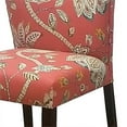 thumbnail image 7 of CRO Decor Cambodia Red Upholstered Solid Wood Dining Chair (Set of 2), 7 of 7
