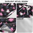 thumbnail image 4 of Axolotl Pink Pattern Swim Trunks Quick Dry Beach Pool Board Shorts Lightweight Stylish Print Sizes 2T to XL, 4 of 8