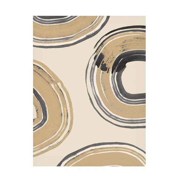 Trademark Fine Art Pictufy Studio Abstract Circles Canvas Wall Art